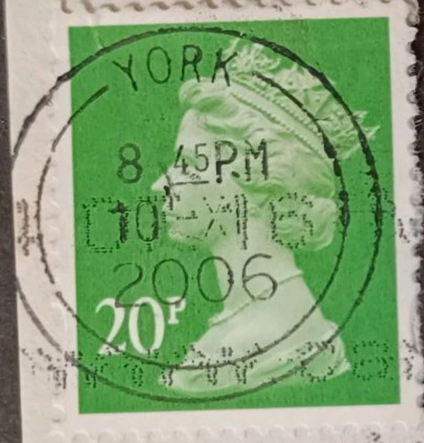 Postmark of York 2006