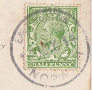 East Ruston Post Mark 1914