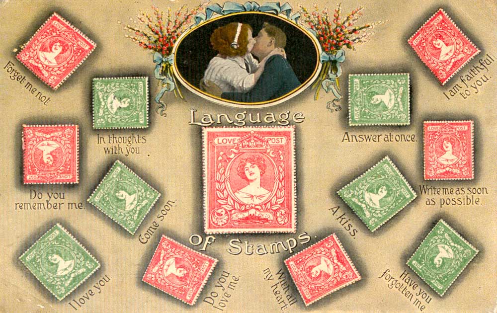 language of stamps