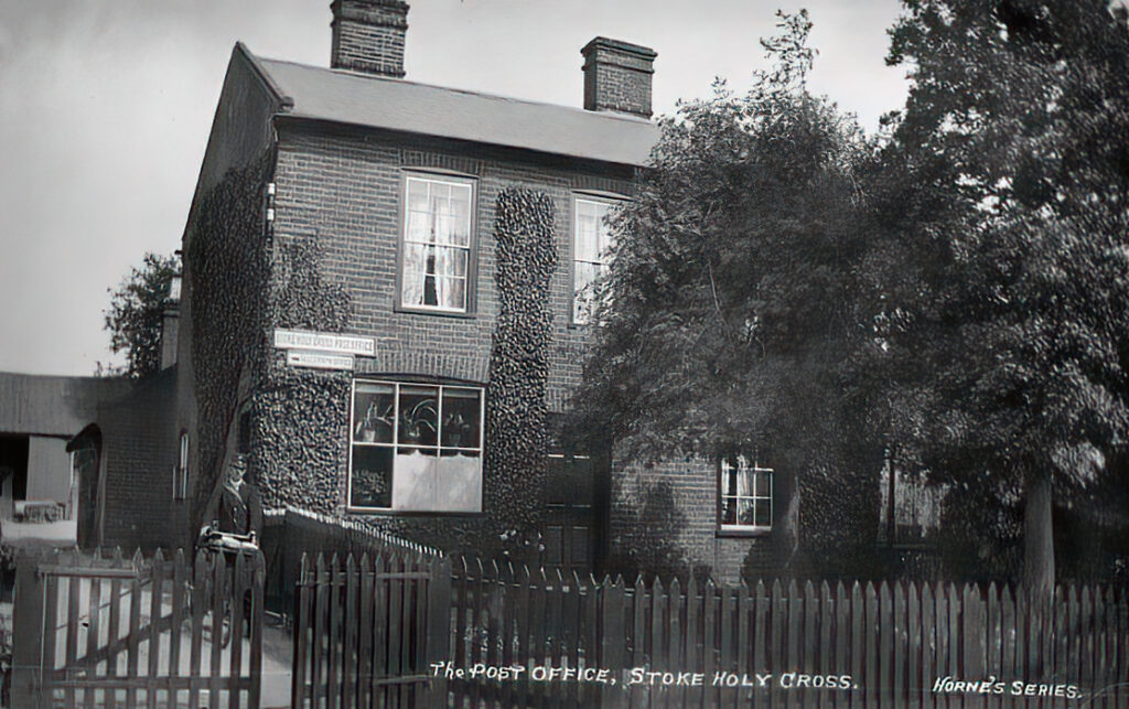 Old Post Office 1914 Stoke Holy Cross Norfolk