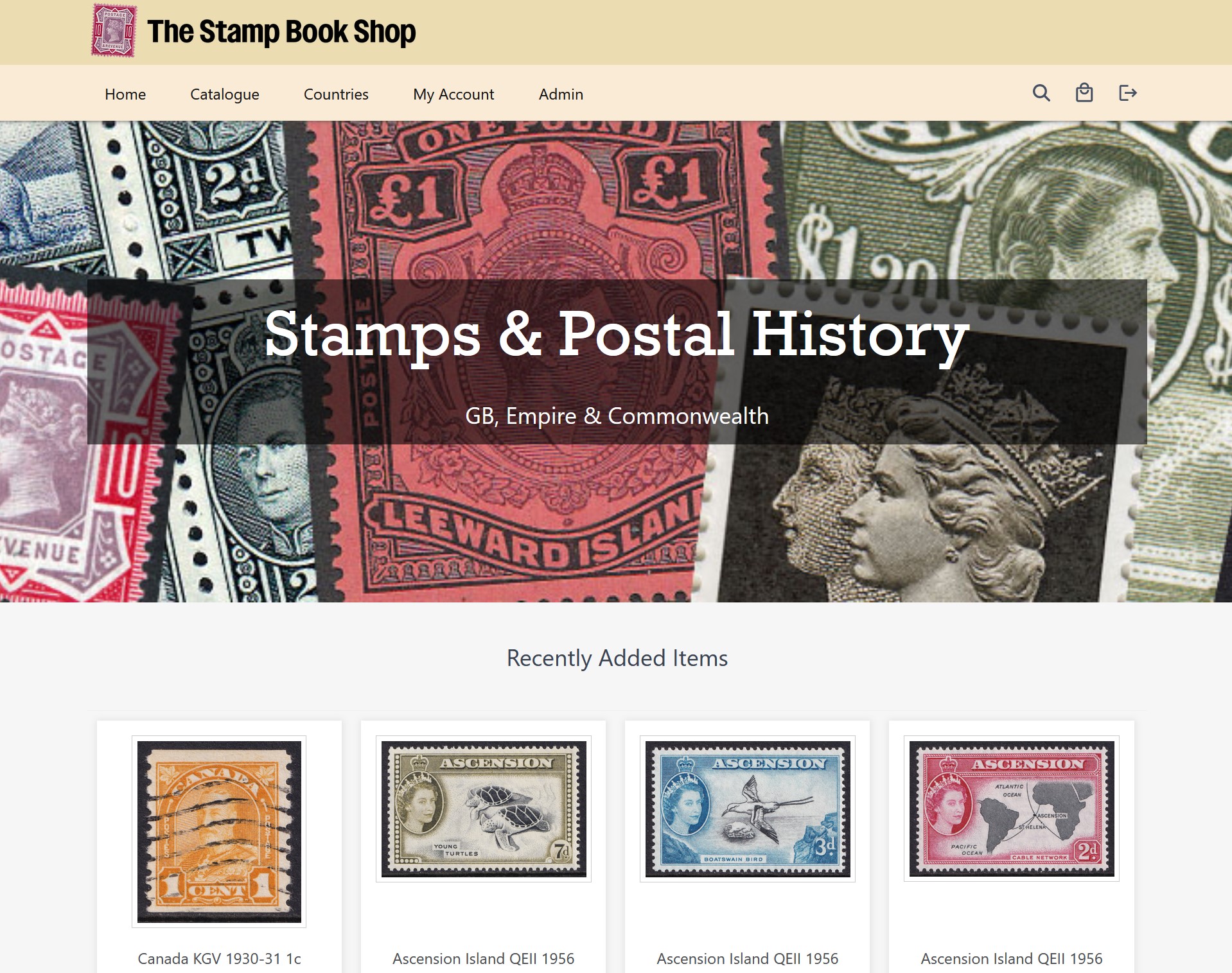 Stamp Book Shop Image